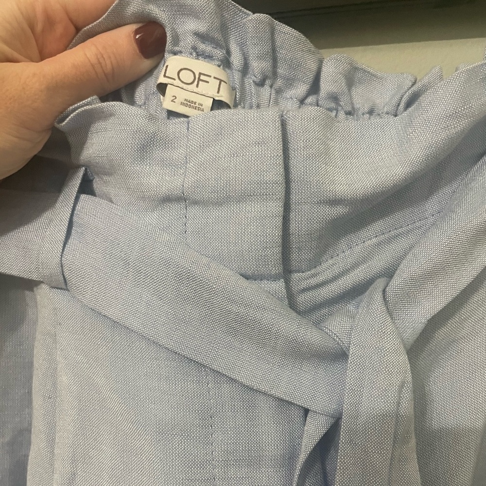 Blue shorts, size small, by Loft